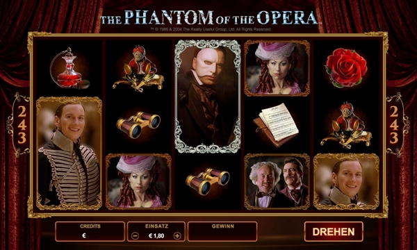 Phantom of the Opera Slot im NetBet Casino